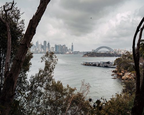 Sydney harbour views from a premium accommodation viewpoint