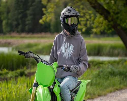 Vortex Weekend Hoodie in charcoal